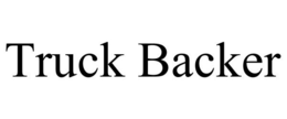 TRUCK BACKER trademark
