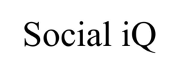 SOCIAL IQ trademark