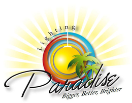 LIGHTING PARADISE BIGGER, BETTER, BRIGHTER trademark