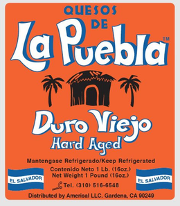 QUESOS DE LA PUEBLA DURO VIEJO HARD AGED trademark