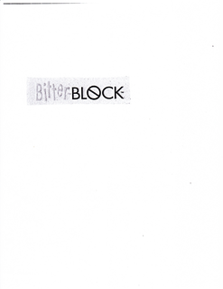 BITTER-BLOCK trademark