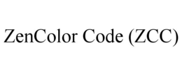ZENCOLOR CODE (ZCC) trademark