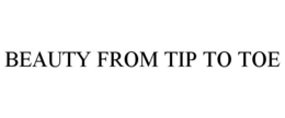 BEAUTY FROM TIP TO TOE trademark