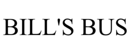 BILL'S BUS trademark