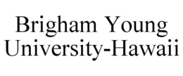 BRIGHAM YOUNG UNIVERSITY-HAWAII trademark