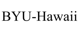 BYU-HAWAII trademark