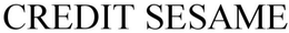 CREDIT SESAME trademark