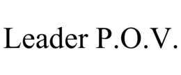 LEADER P.O.V. trademark