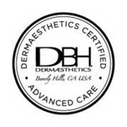 DBH DERMAESTHETICS CERTIFIED ADVANCED CARE BEVERLY HILLS CA USA trademark