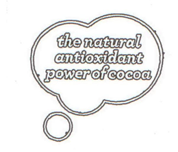 THE NATURAL ANTIOXIDANT POWER OF COCOA trademark
