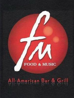 FM FOOD & MUSIC ALL-AMERICAN BAR & GRILL trademark