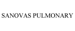SANOVAS PULMONARY trademark