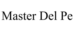 MASTER DEL PE trademark