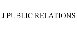 J PUBLIC RELATIONS trademark
