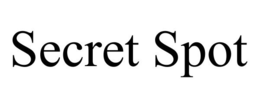SECRET SPOT trademark