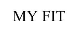 MY FIT trademark