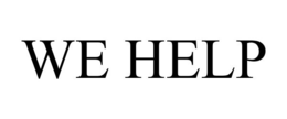 WE HELP trademark