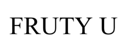 FRUTY U trademark