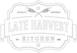 LOCALLY INSPIRED LATE HARVEST KITCHEN EST. MMXI trademark