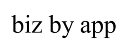 BIZ BY APP trademark