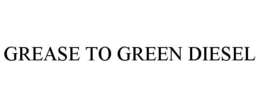 GREASE TO GREEN DIESEL trademark