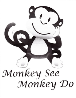 MONKEY SEE MONKEY DO trademark
