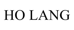 HO LANG trademark