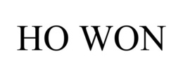HO WON trademark