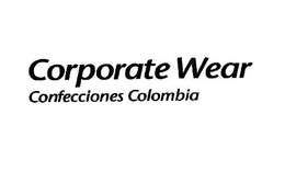 CORPORATE WEAR CONFECCIONES COLOMBIA trademark