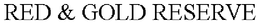RED & GOLD RESERVE trademark