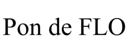 PON DE FLO trademark