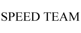 SPEED TEAM trademark