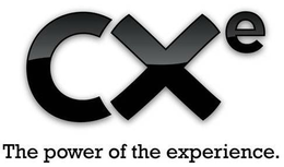 CXE THE POWER OF THE EXPERIENCE. trademark
