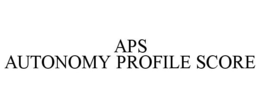 APS AUTONOMY PROFILE SCORE trademark