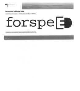 FORSPEED trademark