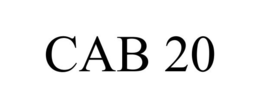 CAB 20 trademark
