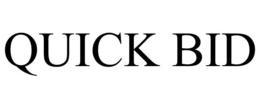 QUICK BID trademark