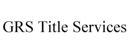 GRS TITLE SERVICES trademark