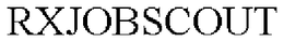 RXJOBSCOUT trademark