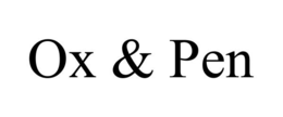 OX & PEN trademark