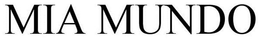 MIA MUNDO trademark