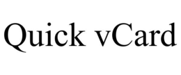 QUICK VCARD trademark
