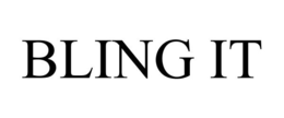 BLING IT trademark