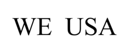 WE USA trademark