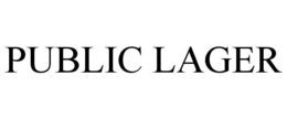 PUBLIC LAGER trademark
