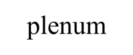 PLENUM trademark