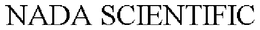 NADA SCIENTIFIC trademark