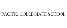 PACIFIC COLLEGIATE SCHOOL trademark