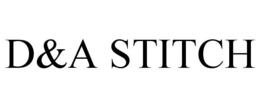 D&A STITCH trademark