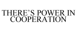 THERE'S POWER IN COOPERATION trademark